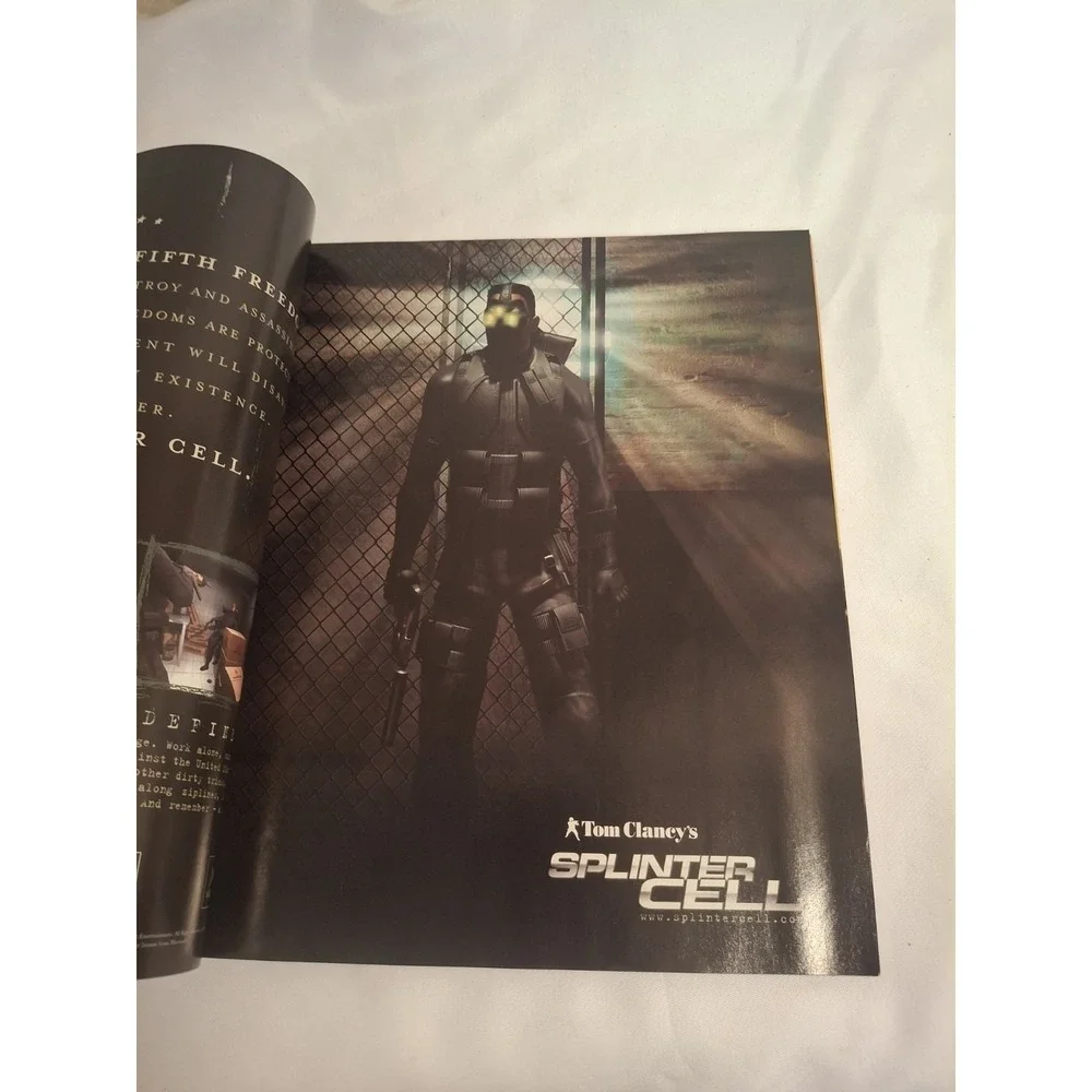 Game Informer Nov 2002 Issue 115 Starcraft Ghost Resident Evil Zero Ad Vice City